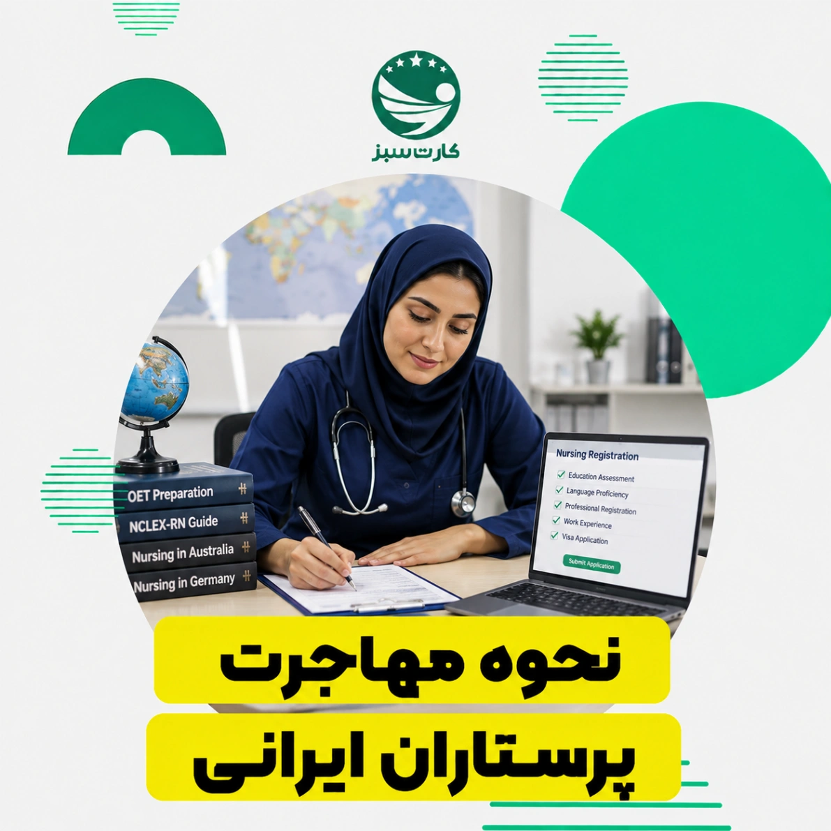 نحوه مهاجرت پرستاران ایرانی