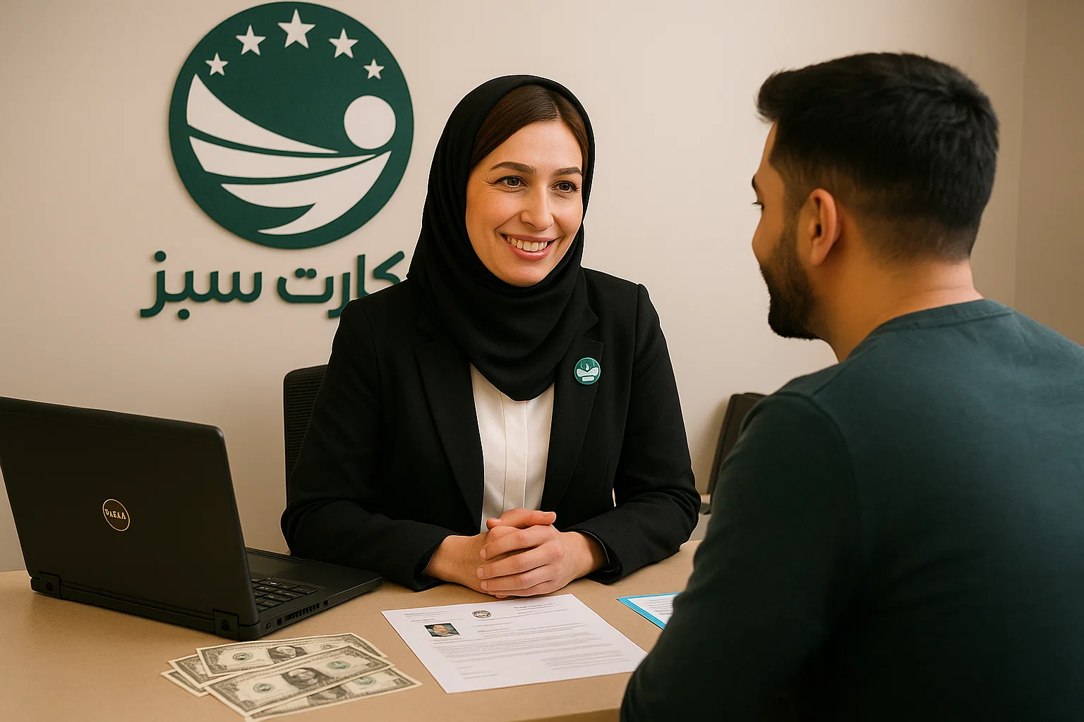 هزینه رسمی 1 دلاری ثبت نام لاتاری پرداخت هزینه لاتاری توسط شرکت کارت سبز