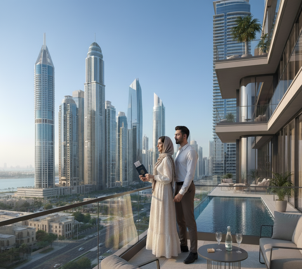 اقامت امارات با خرید ملک 