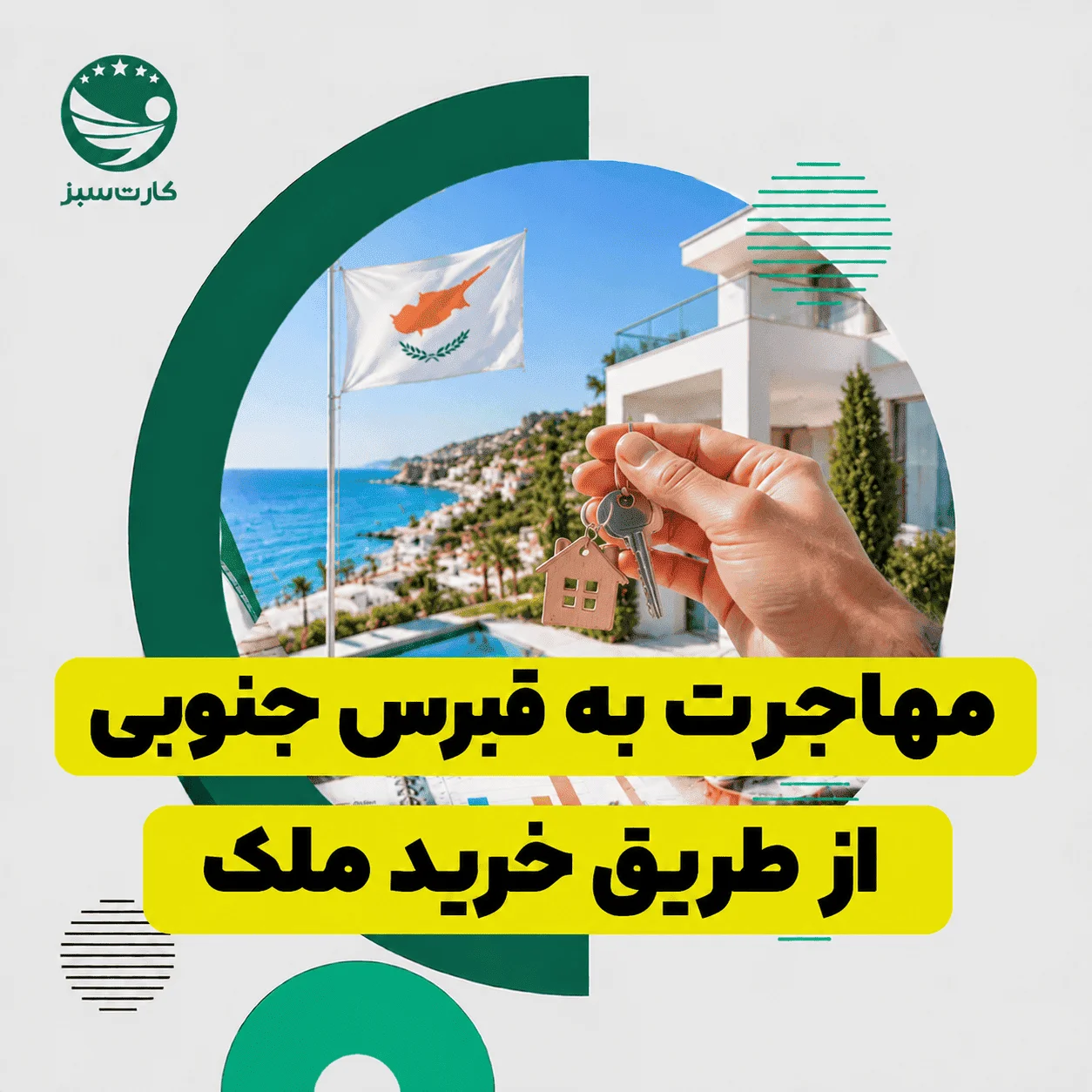 مهاجرت به قبرس جنوبی از طریق خرید ملک و سرمایه‌گذاری در املاک	