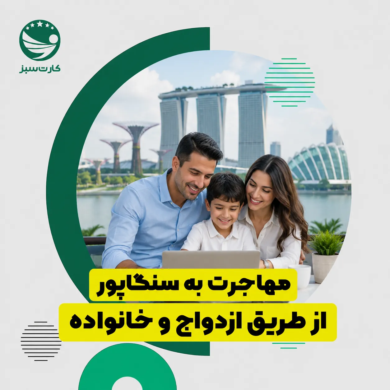 زندگی خانوادگی و اقامت در سنگاپور
