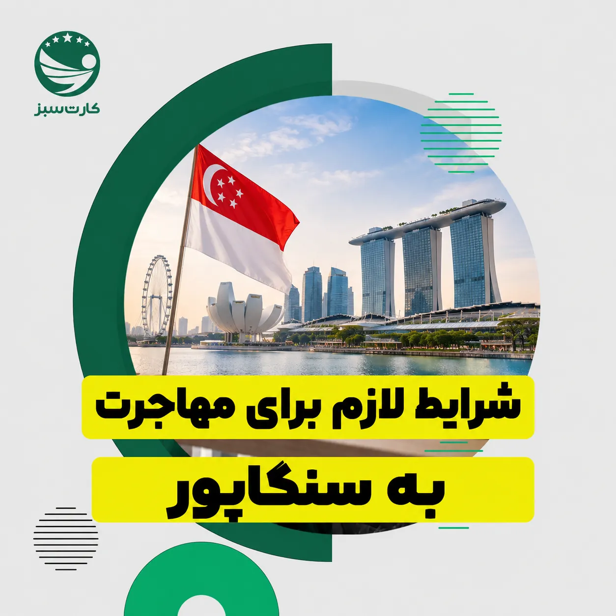 شرایط لازم برای مهاجرت به سنگاپور	