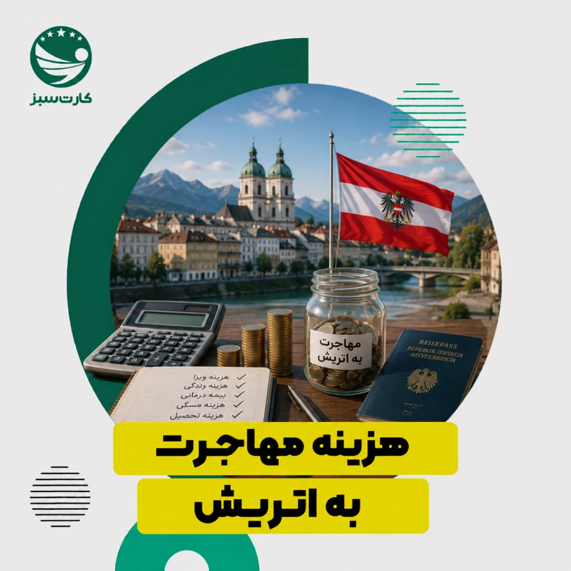 هزینه مهاجرت به اتریش
