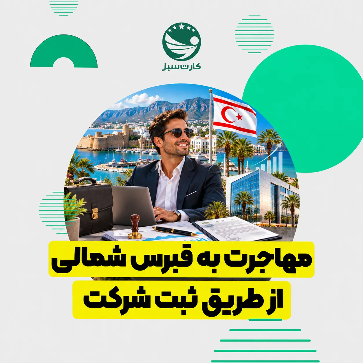 مهاجرت به قبرس شمالی از طریق ثبت شرکت