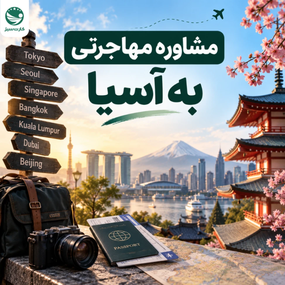 مشاوره مهاجرتی به آسیا