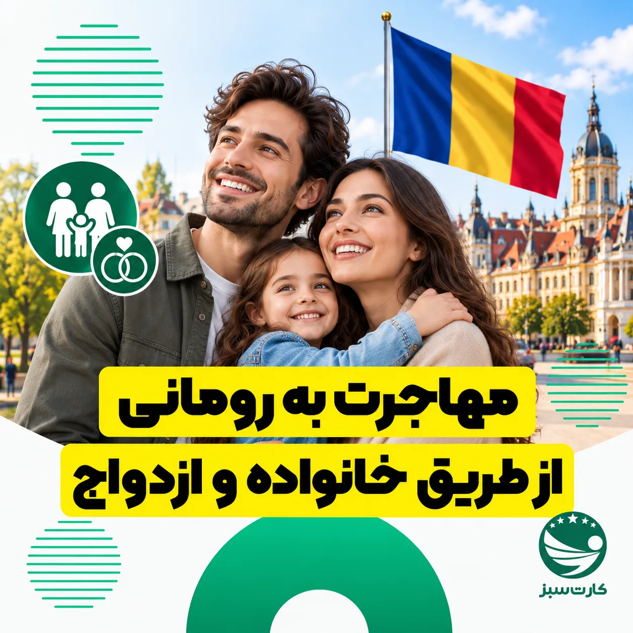 مهاجرت به رومانی از طریق خانواده و ازدواج